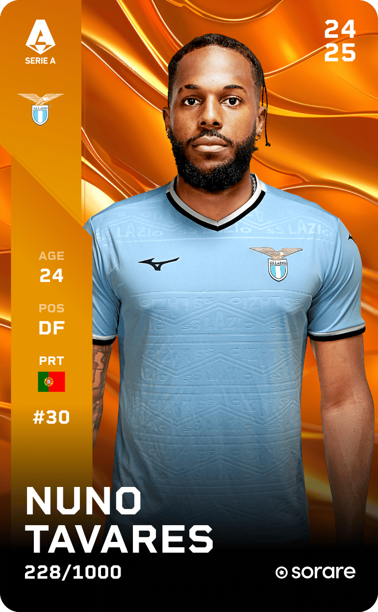 Nuno Tavares 2024-25 • Limited 228/1000