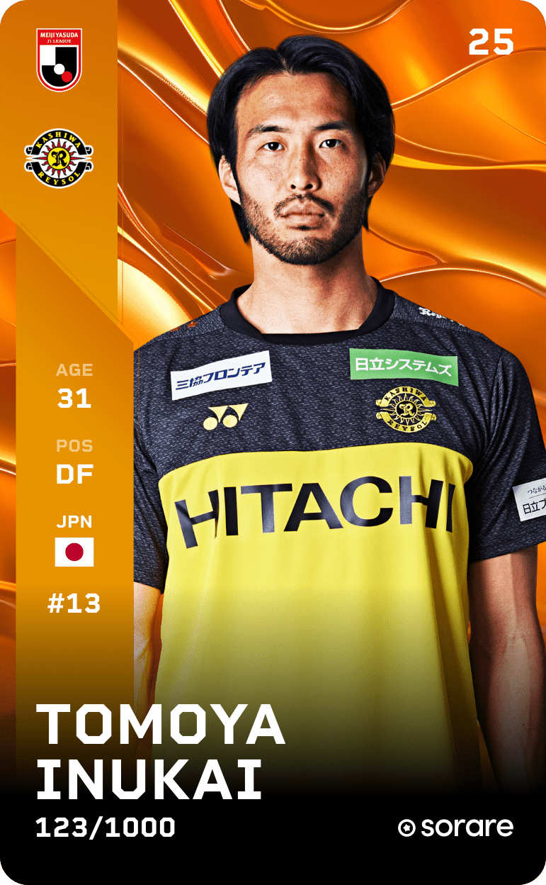 Tomoya Inukai 2025-26 • Limited 123/1000