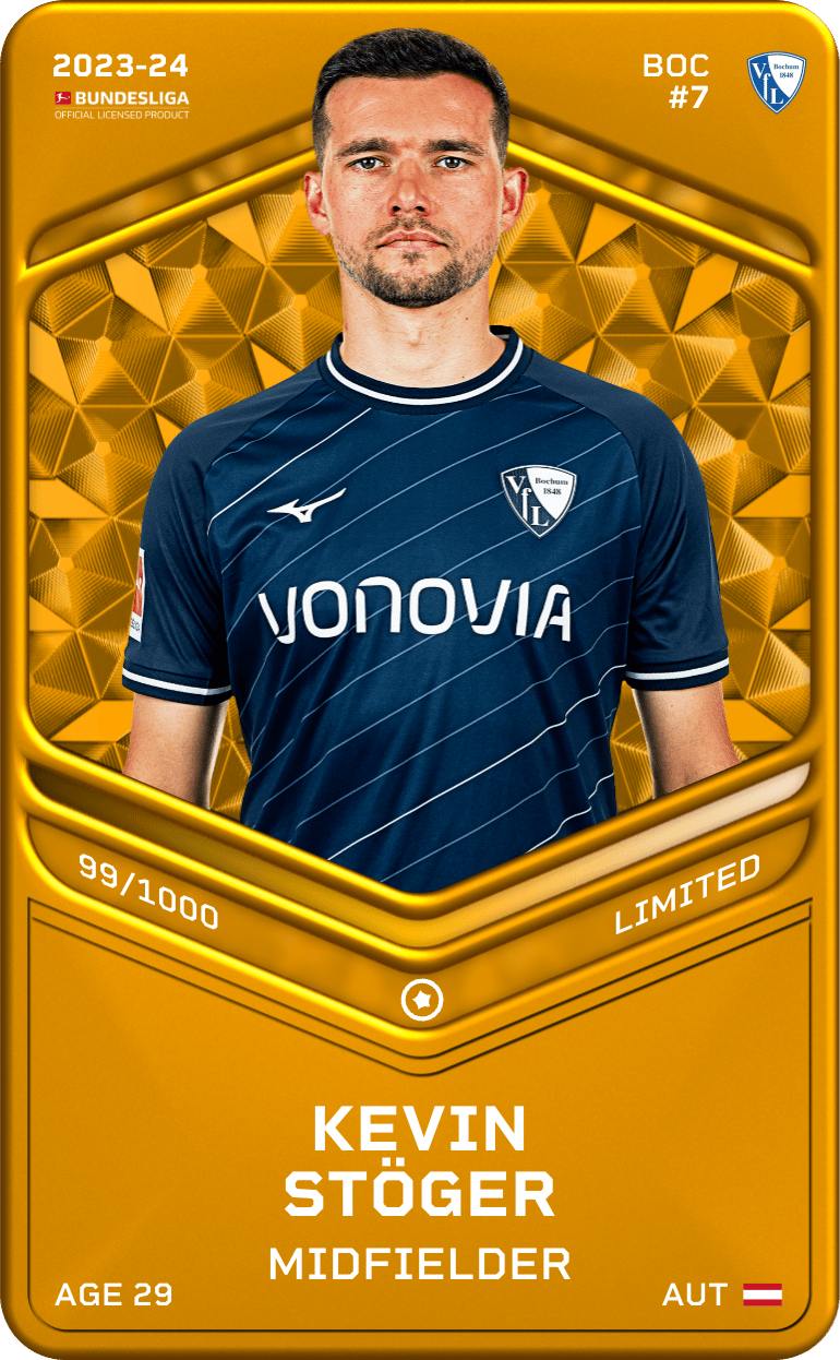 Kevin Stöger 2023-24 • Limited 99/1000