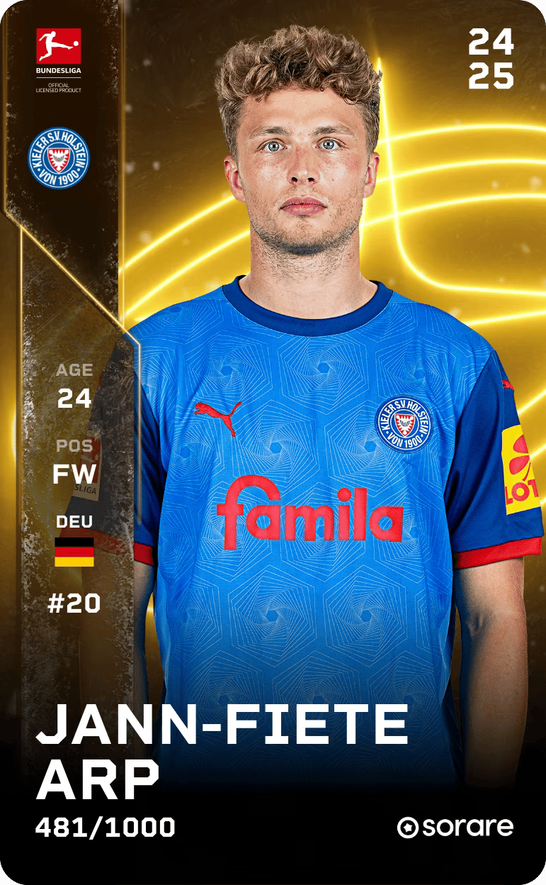 Jann-Fiete Arp 2024-25 • Limited 481/1000