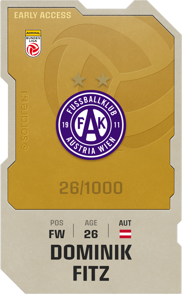 Dominik Fitz 2025-26 • Limited 26/1000