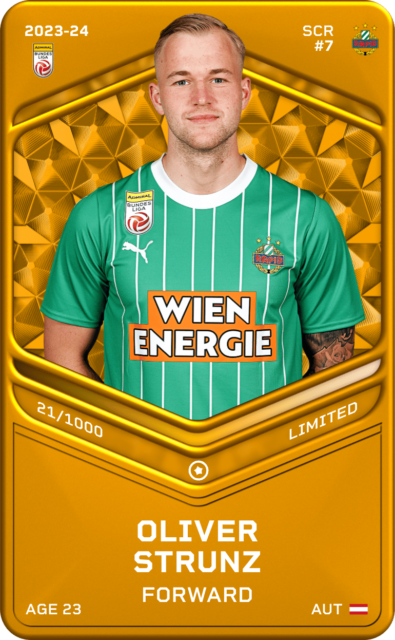 Oliver Strunz 2023-24 • Limited 21/1000
