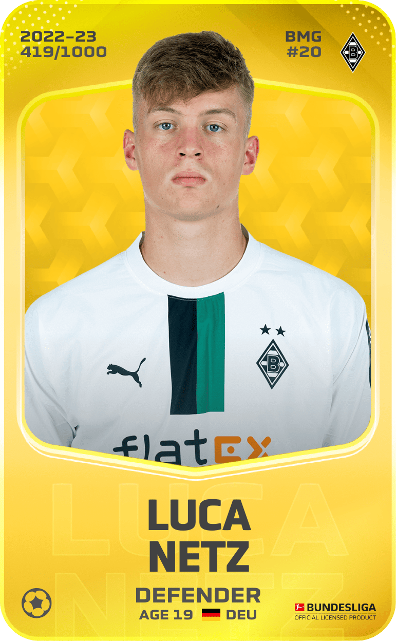 Luca Netz 2022-23 • Limited 419/1000