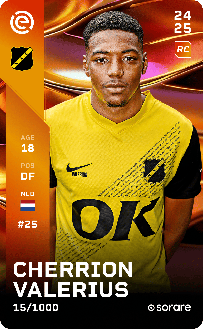 Cherrion Valerius 2024-25 • Limited 15/1000