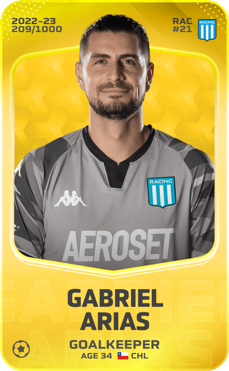 Gabriel Arias 2022-23 • Limited 209/1000