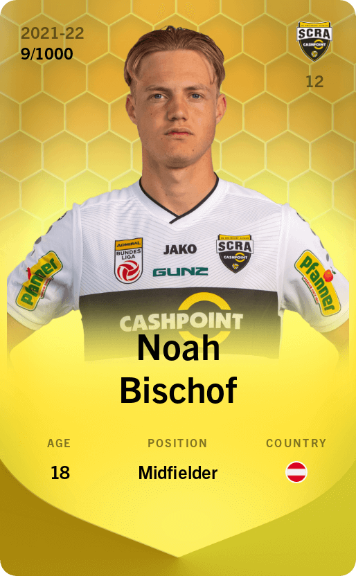 Noah Bischof 2021-22 • Limited 9/1000