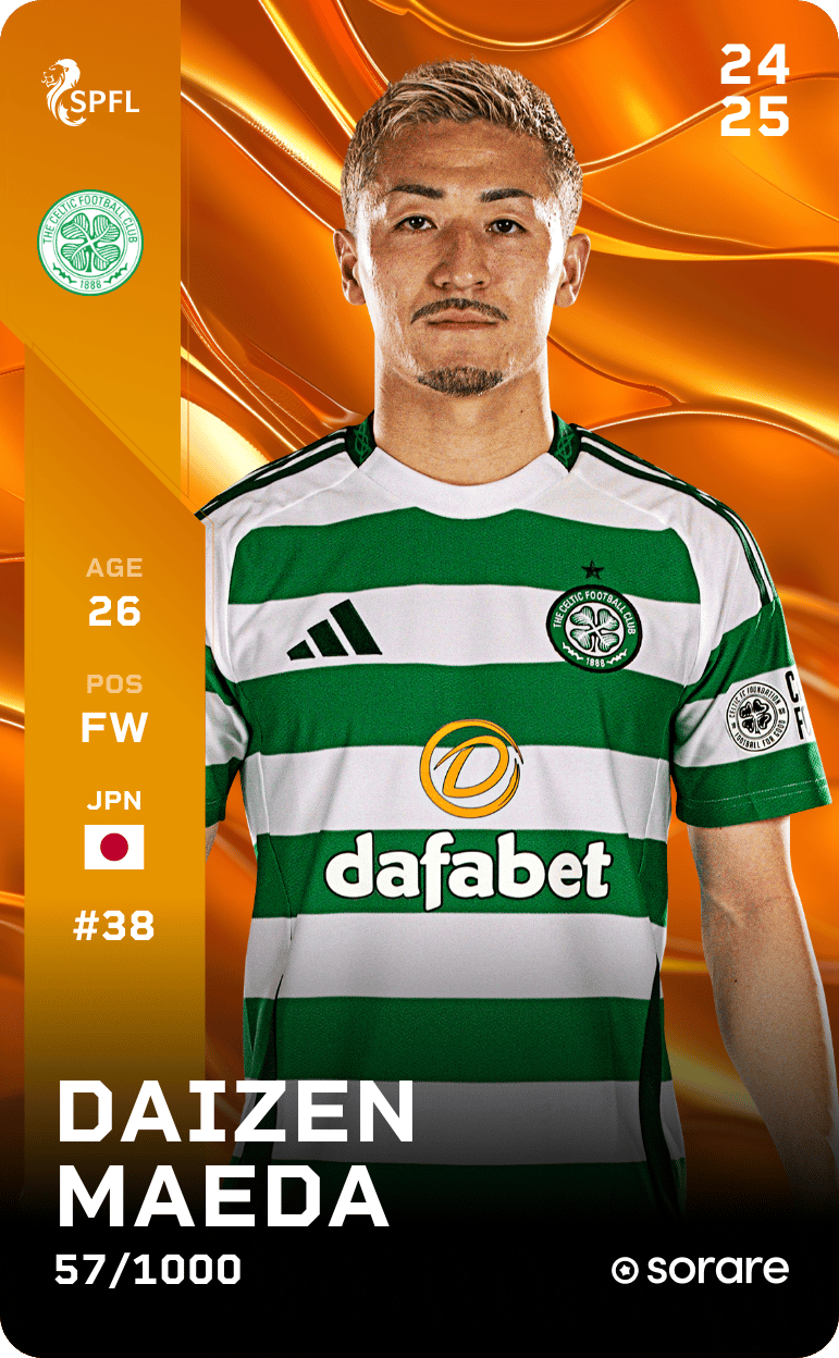 Daizen Maeda 2024-25 • Limited 57/1000