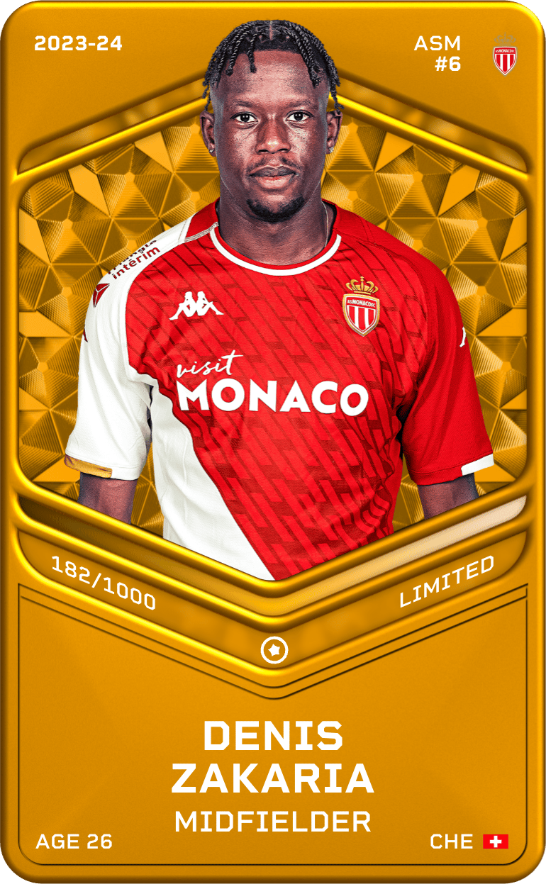 Denis Zakaria 2023-24 • Limited 182/1000