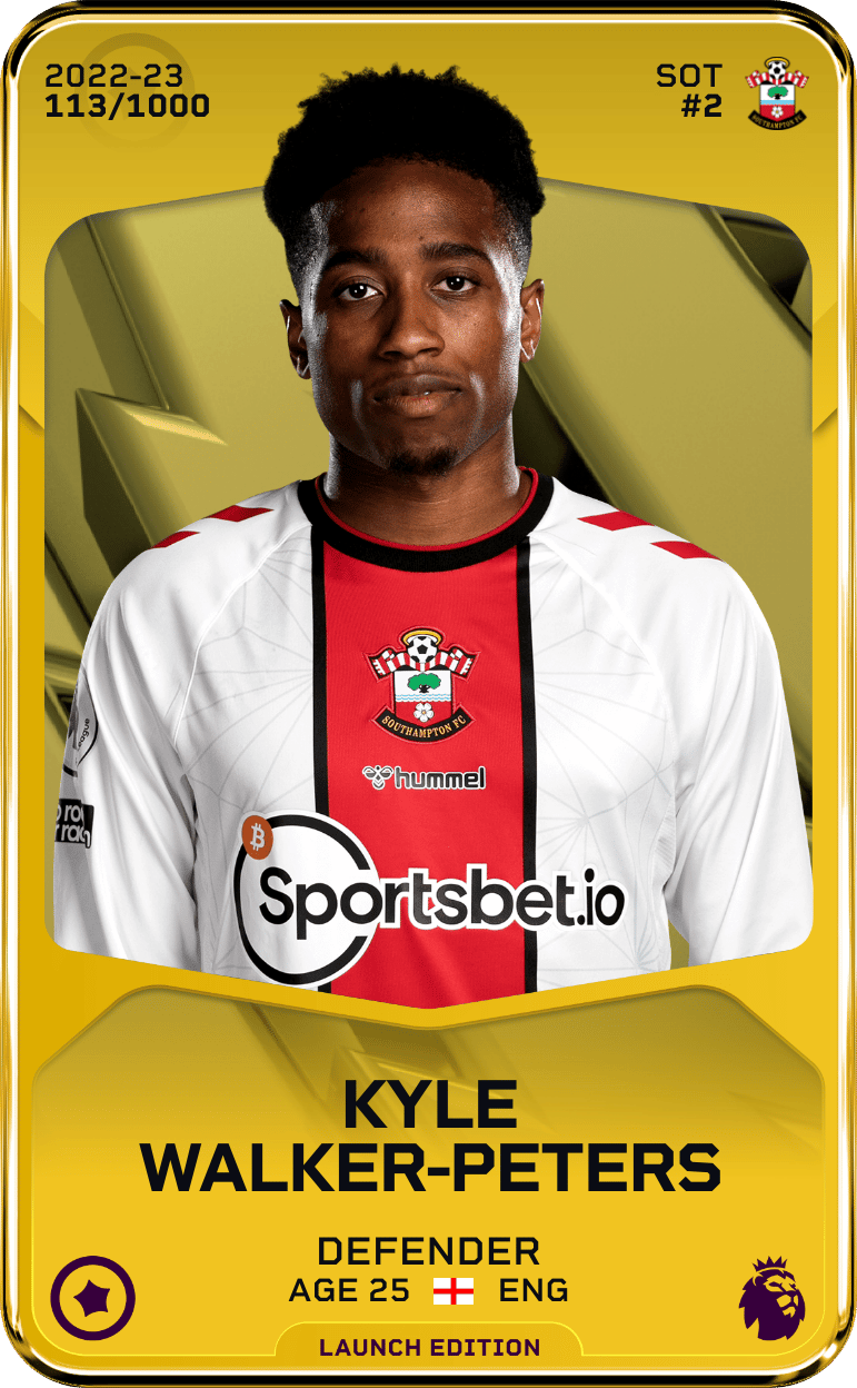 Kyle Walker-Peters 2022-23 • Limited 113/1000