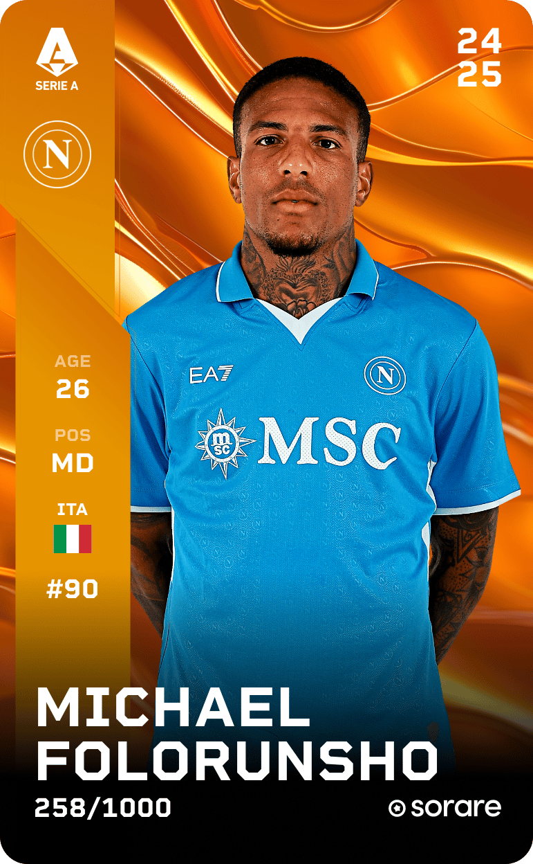 Michael Folorunsho 2024-25 • Limited 258/1000