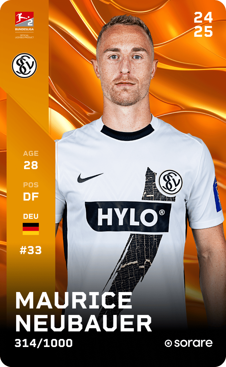 Maurice Neubauer 2024-25 • Limited 314/1000