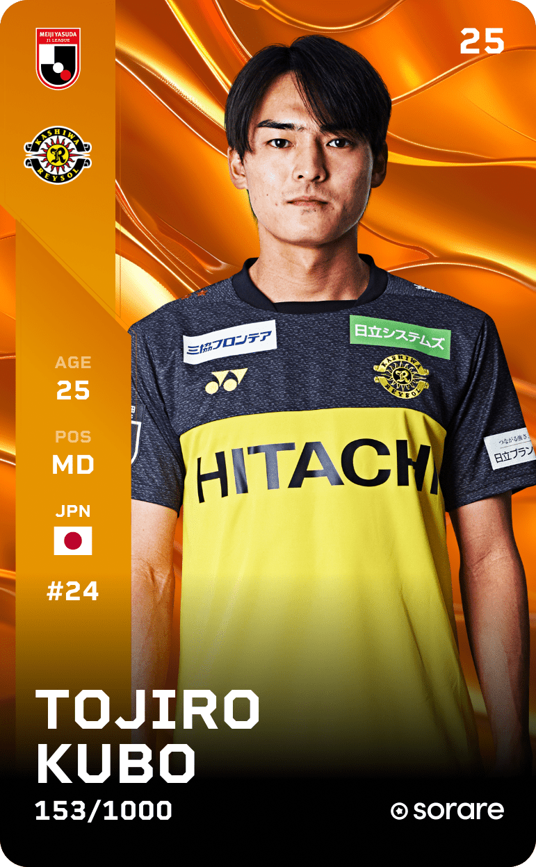 Tojiro Kubo 2025-26 • Limited 153/1000
