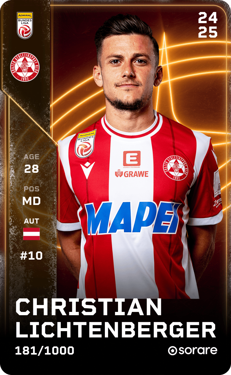 Christian Lichtenberger 2024-25 • Limited 181/1000
