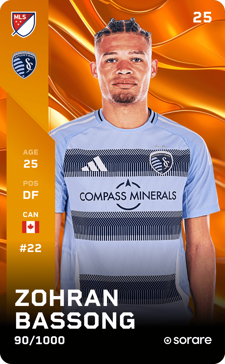 Zohran Bassong 2025-26 • Limited 90/1000