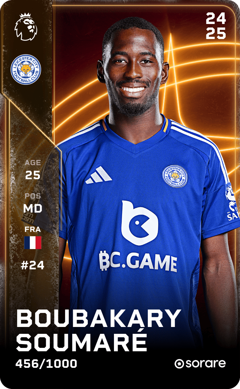 Boubakary Soumaré 2024-25 • Limited 456/1000