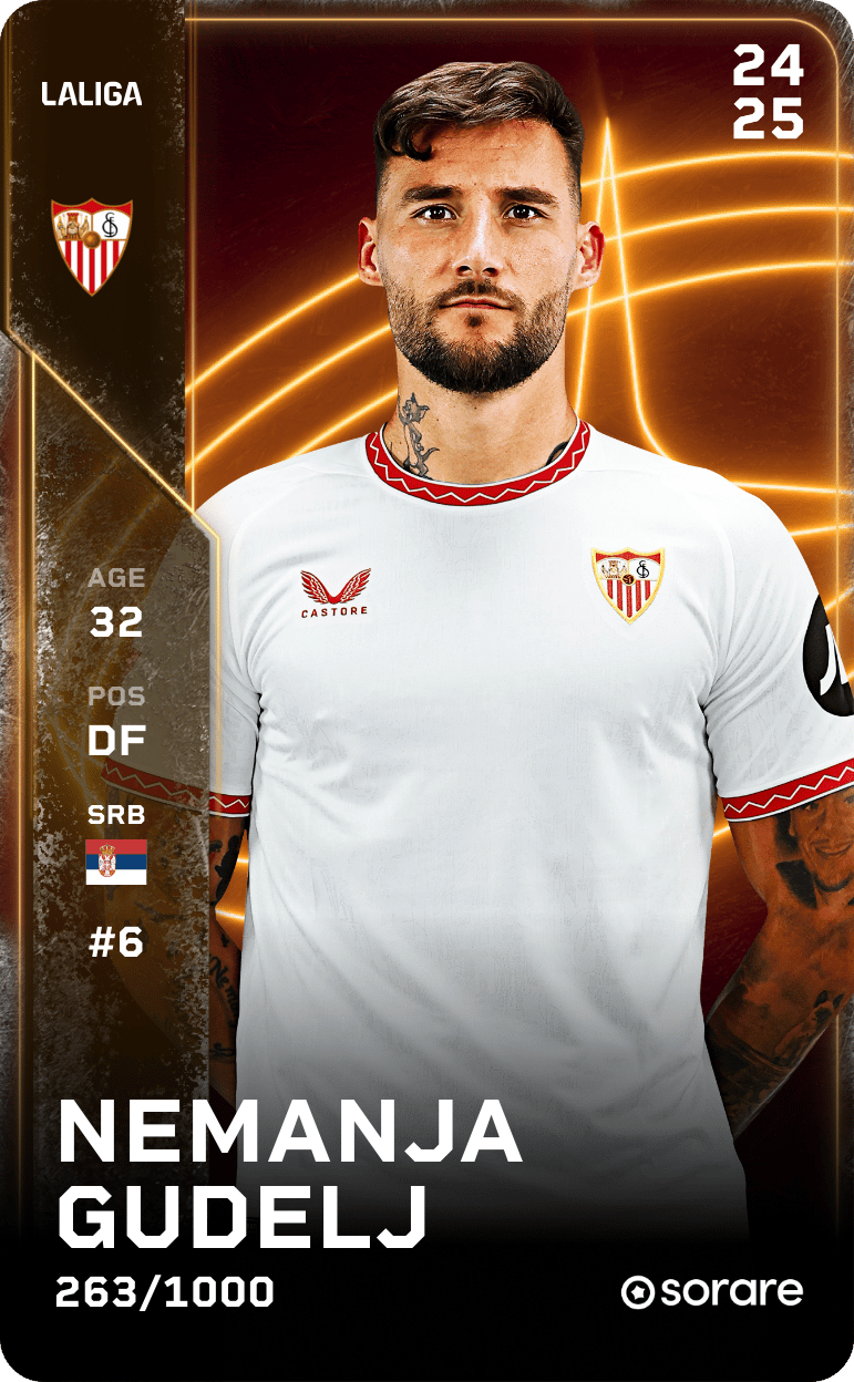 Nemanja Gudelj 2024-25 • Limited 263/1000