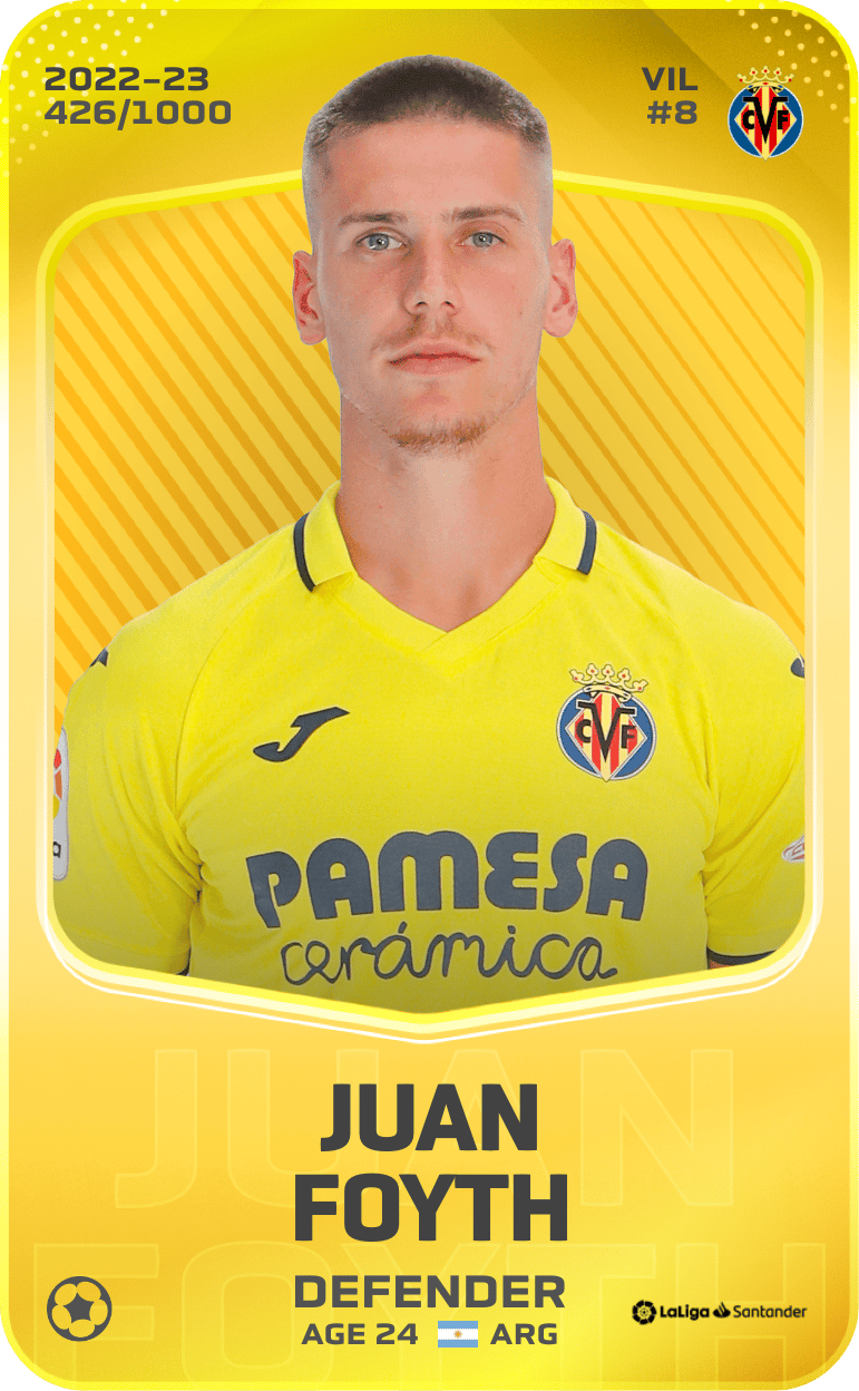 Juan Foyth 2022-23 • Limited 426/1000