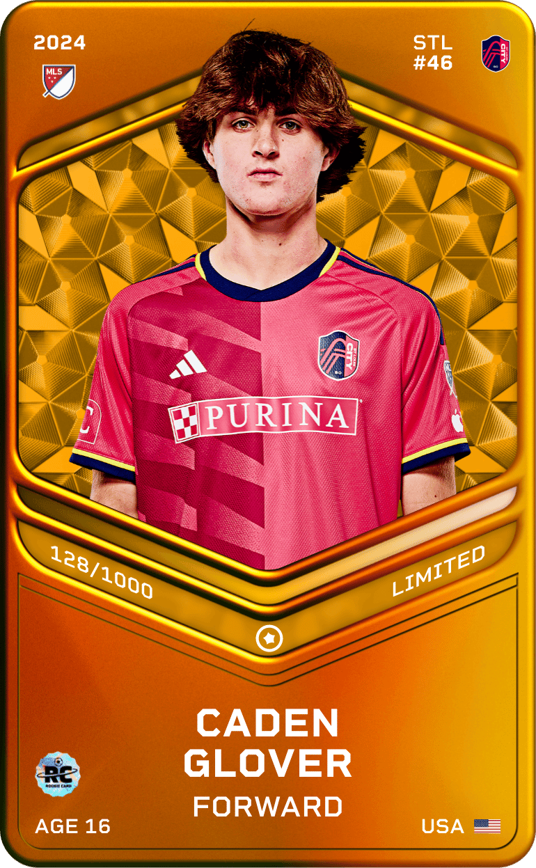 Caden Glover 2024-25 • Limited 128/1000
