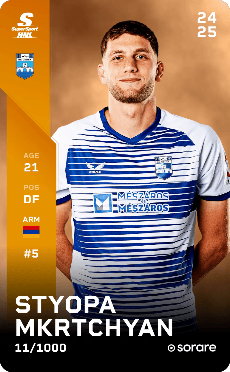 Styopa Mkrtchyan 2024-25 • Limited 11/1000