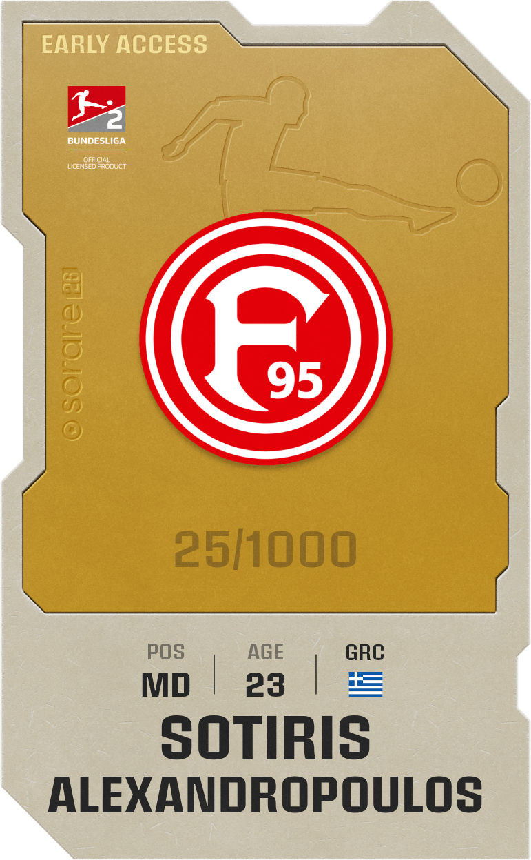 Sotirios Alexandropoulos 2025-26 • Limited 25/1000