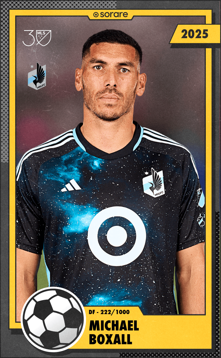 Michael Boxall 2025-26 • Limited 222/1000