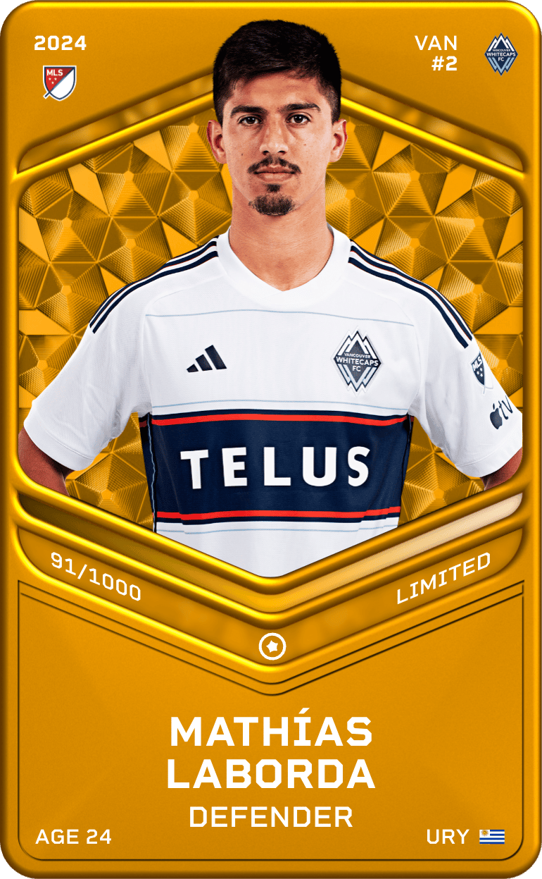Mathias Laborda 2024-25 • Limited 91/1000
