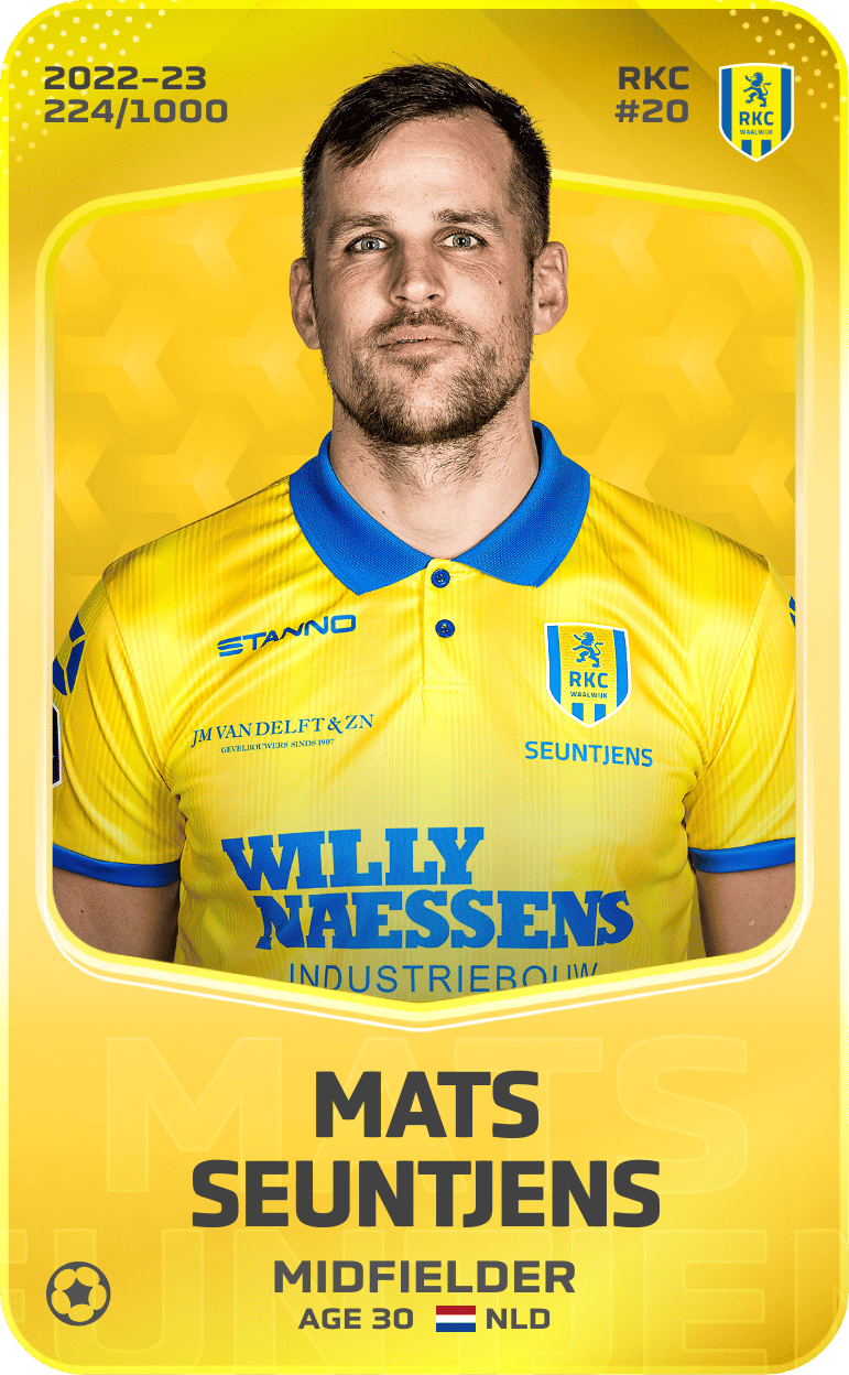 Mats Seuntjens 2022-23 • Limited 224/1000
