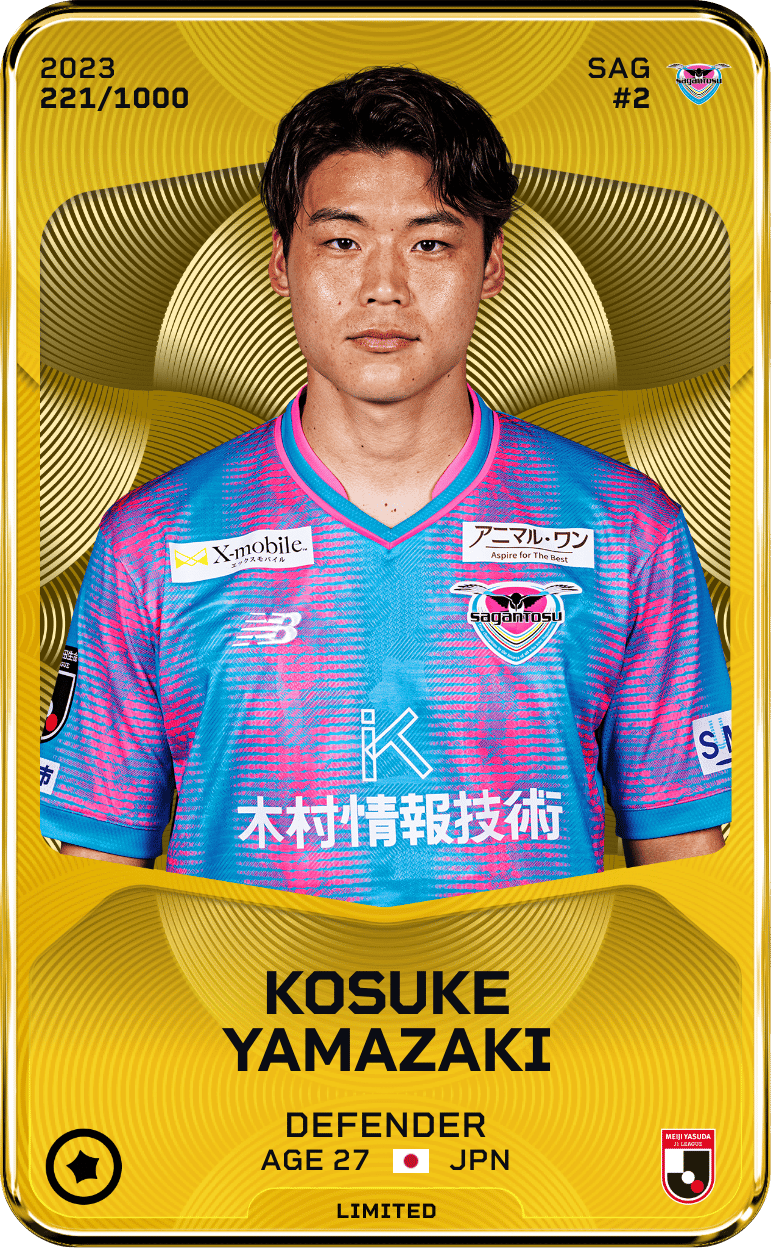 Kosuke Yamazaki 2023-24 • Limited 221/1000