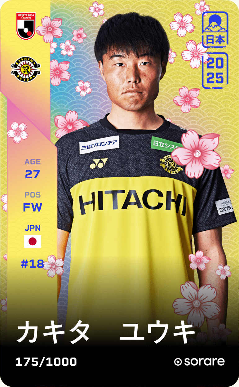 Yuki Kakita 2025-26 • Limited 175/1000