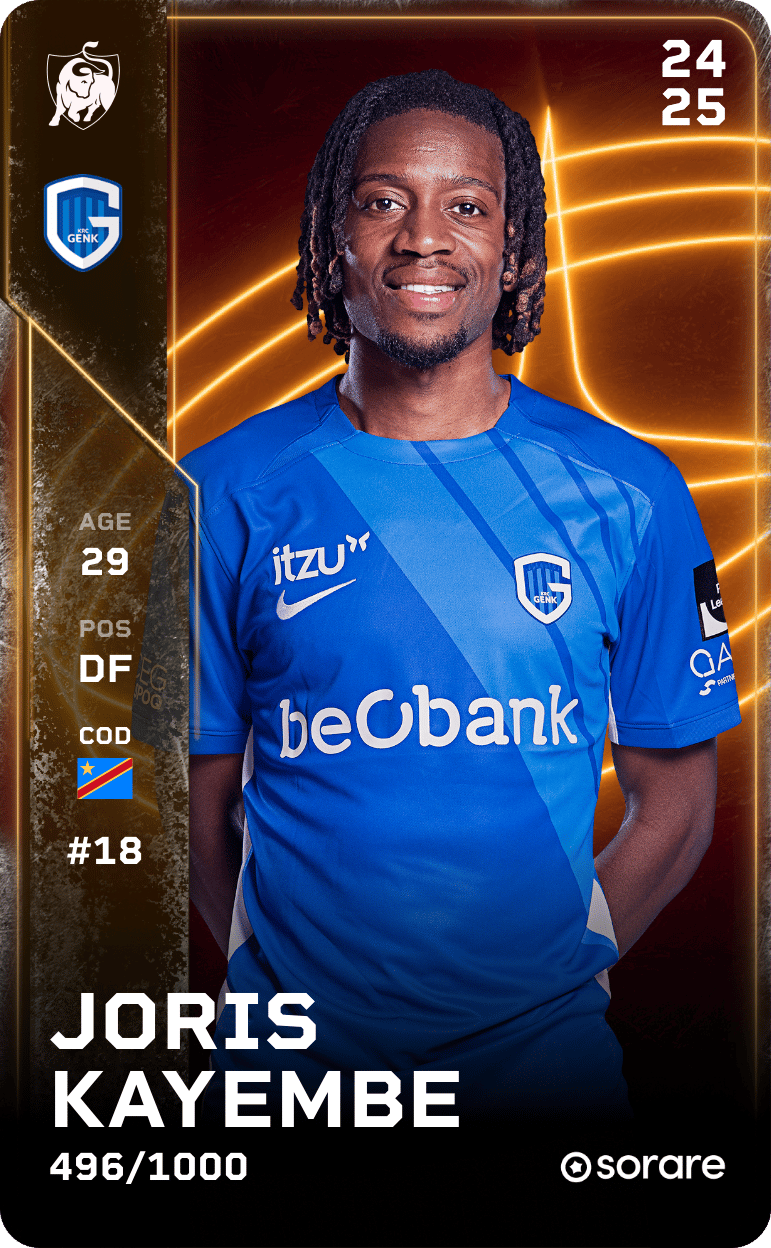 Joris Kayembe 2024-25 • Limited 496/1000