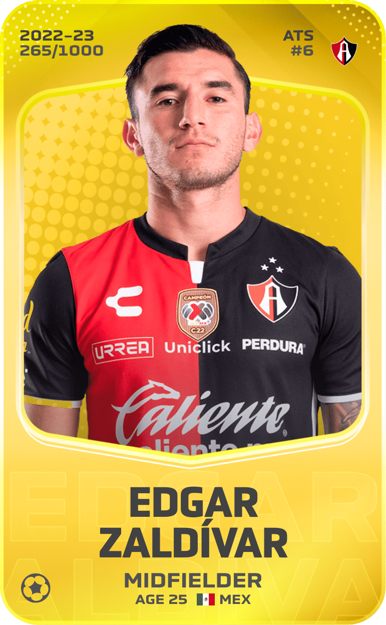Edgar Zaldívar 2022-23 • Limited 265/1000