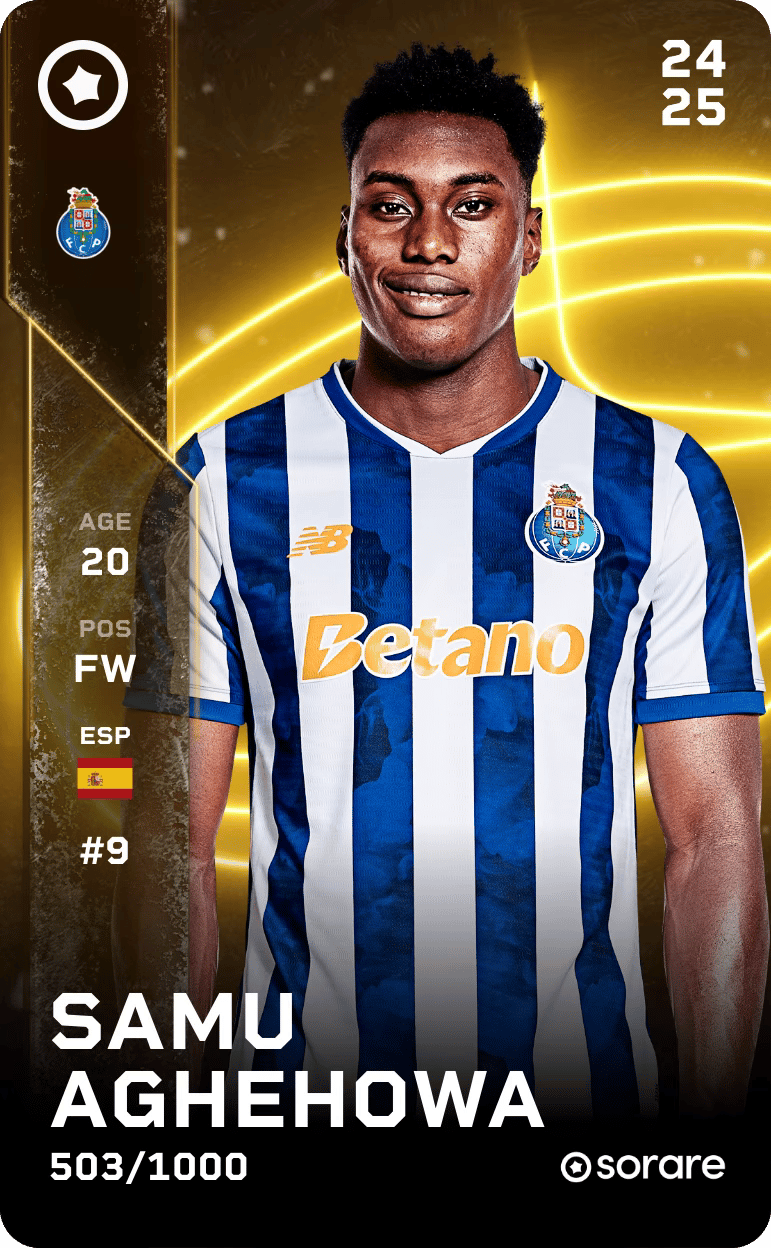 Samu Omorodion 2024-25 • Limited 503/1000