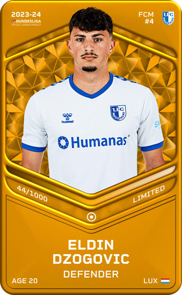 Eldin Dzogovic 2023-24 • Limited 44/1000