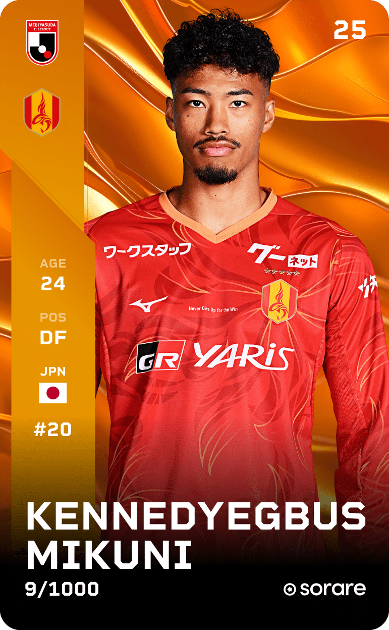 KennedyEgbus Mikuni 2025-26 • Limited 9/1000
