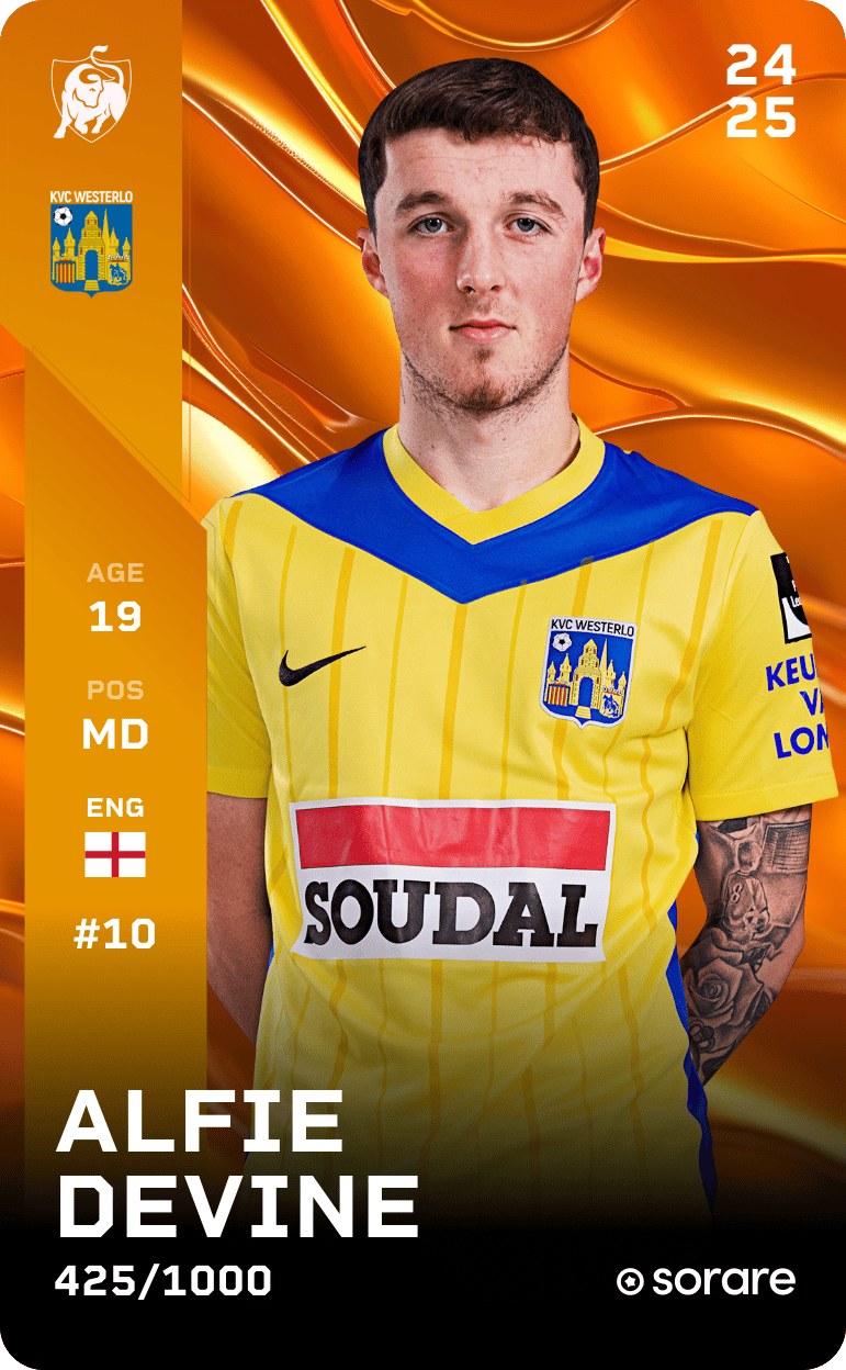 Alfie Devine 2024-25 • Limited 425/1000