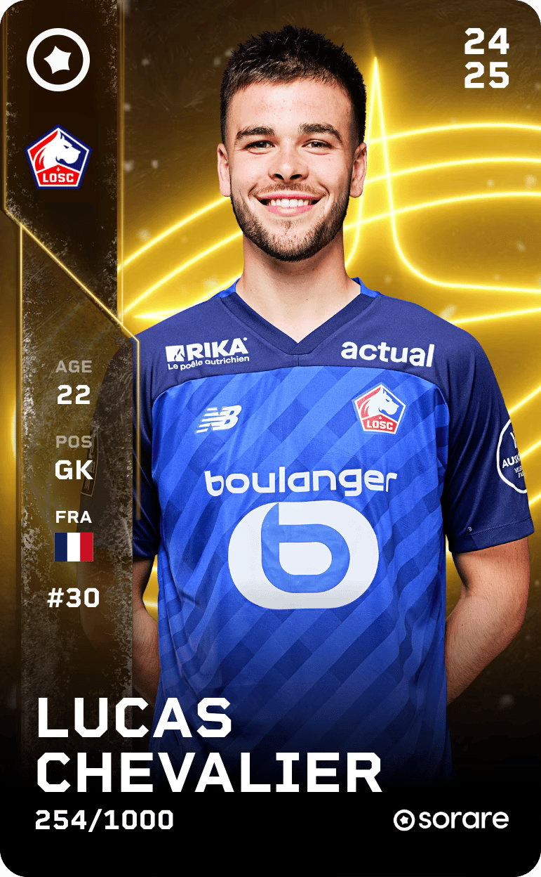 Lucas Chevalier 2024-25 • Limited 254/1000