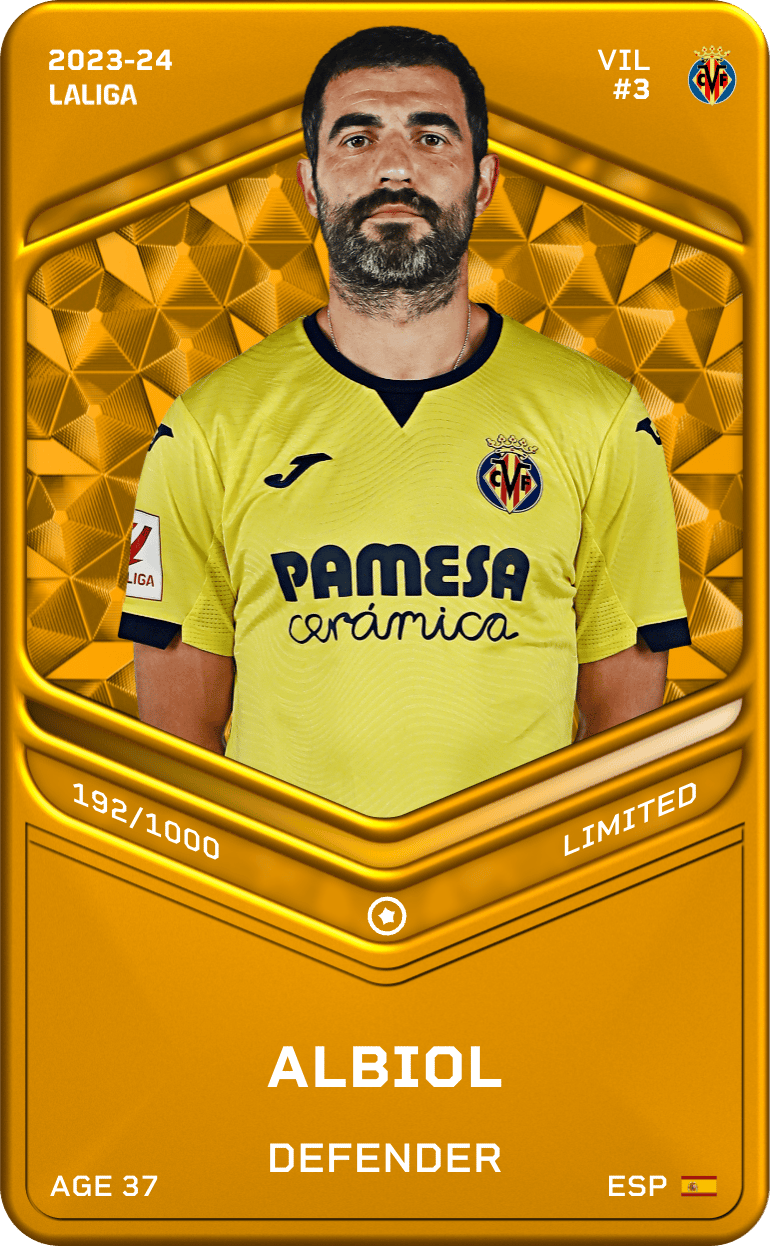 Albiol 2023-24 • Limited 192/1000