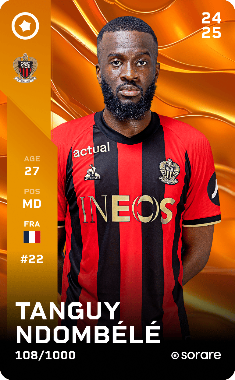 Tanguy Ndombélé 2024-25 • Limited 108/1000