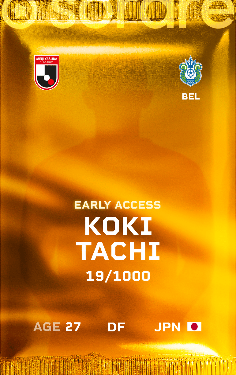 Koki Tachi 2025-26 • Limited 19/1000