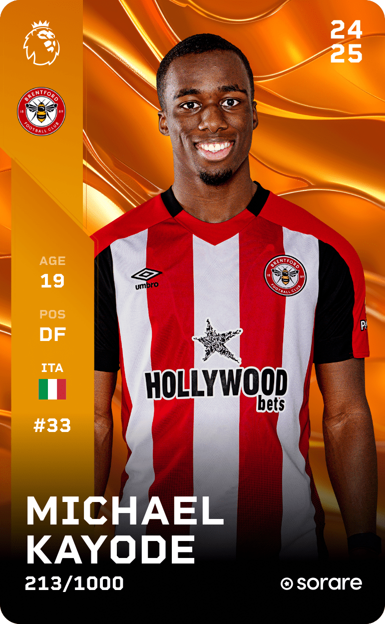 Michael Kayode 2024-25 • Limited 213/1000