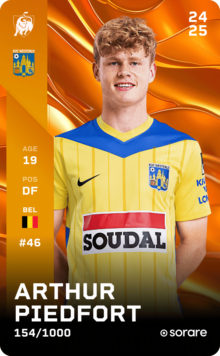 Arthur Piedfort 2024-25 • Limited 154/1000