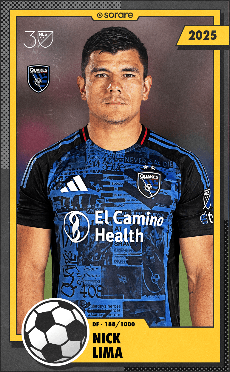 Nick Lima 2025-26 • Limited 188/1000