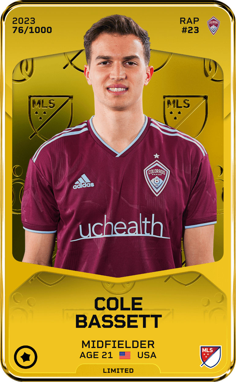 Cole Bassett 2023-24 • Limited 76/1000