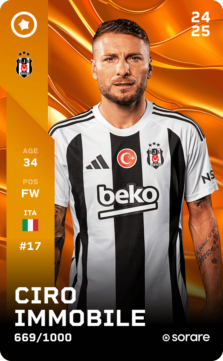 Ciro Immobile 2024-25 • Limited 669/1000