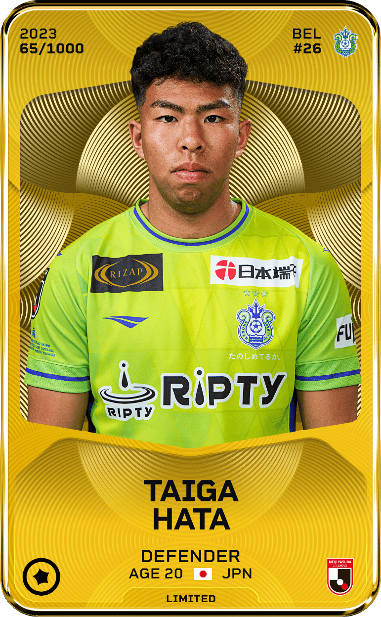 Taiga Hata 2023-24 • Limited 65/1000