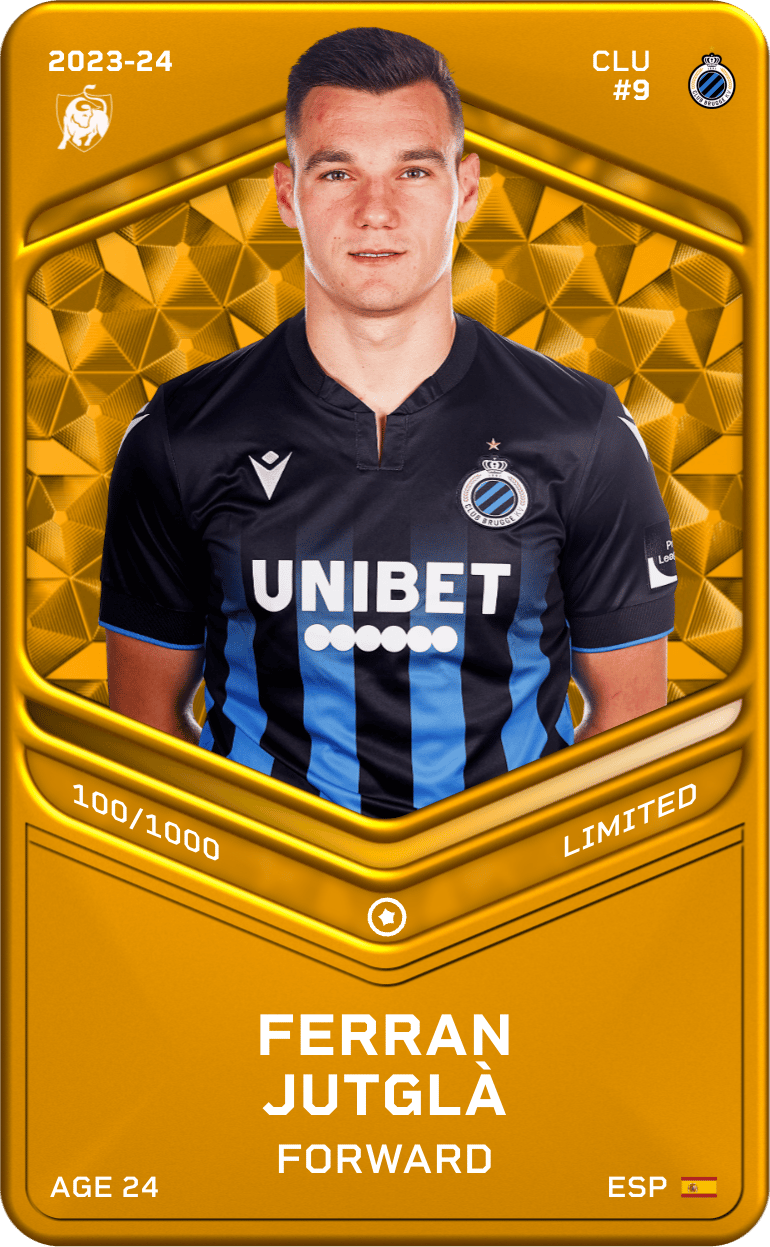 Ferran Jutglà 2023-24 • Limited 100/1000