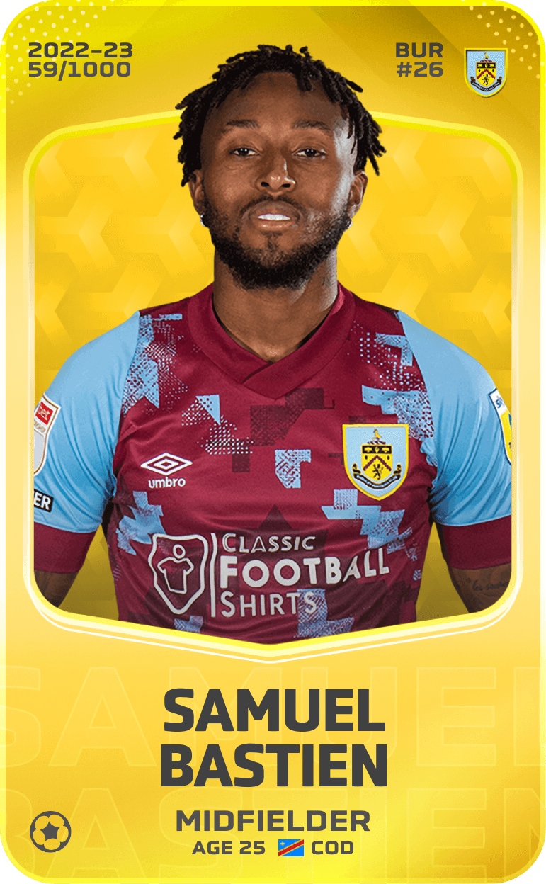 Samuel Bastien 2022-23 • Limited 59/1000