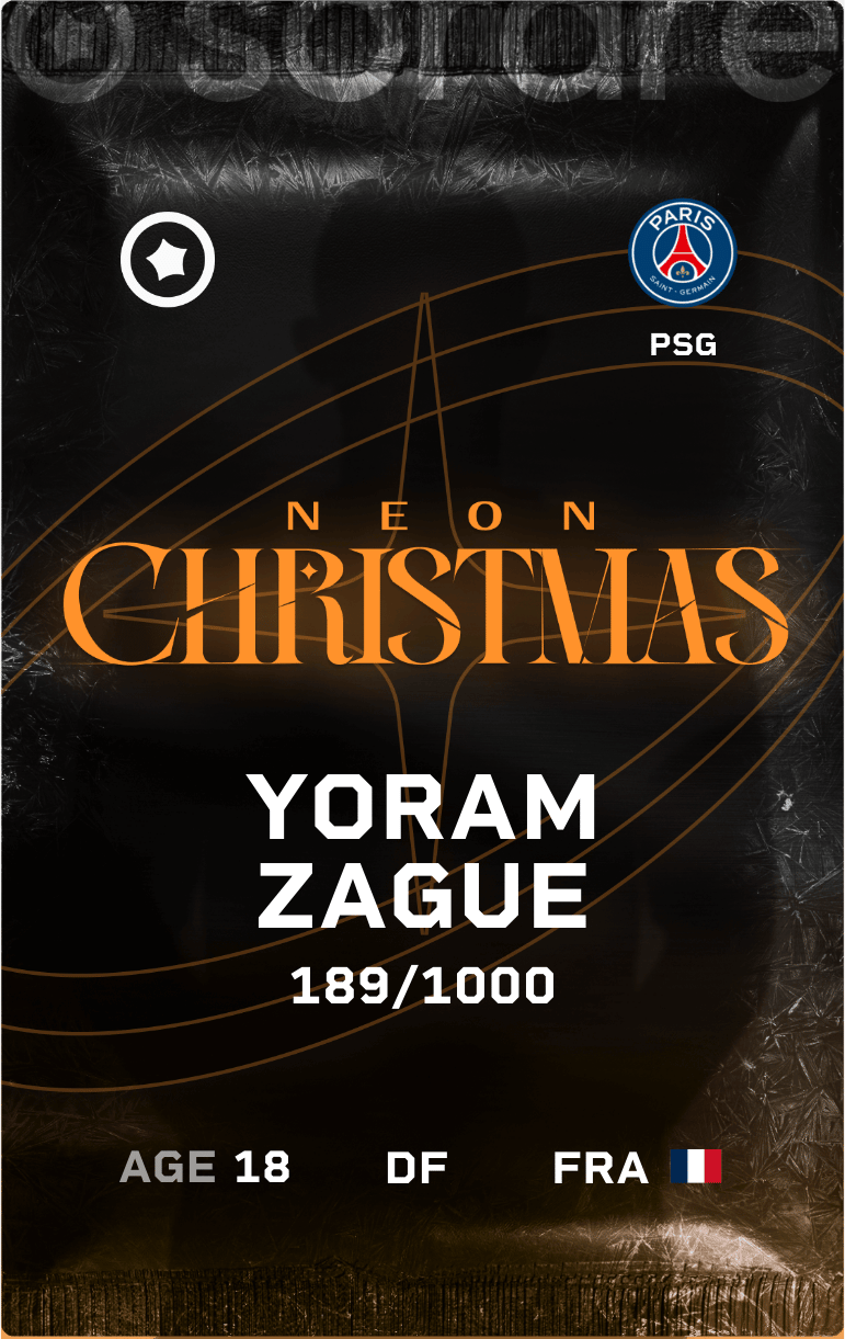 Yoram Zague 2024-25 • Limited 189/1000