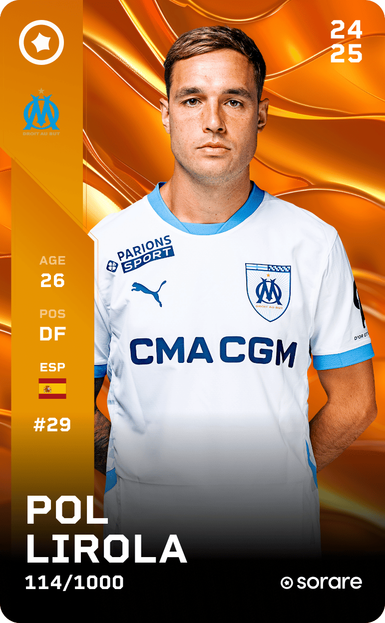 Pol Lirola 2024-25 • Limited 114/1000