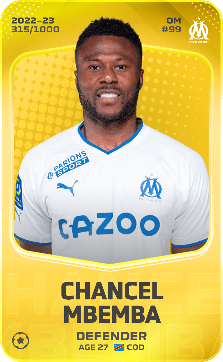 Chancel Mbemba 2022-23 • Limited 315/1000